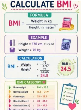 BMI Calculator – Check Your Body Mass Index Online